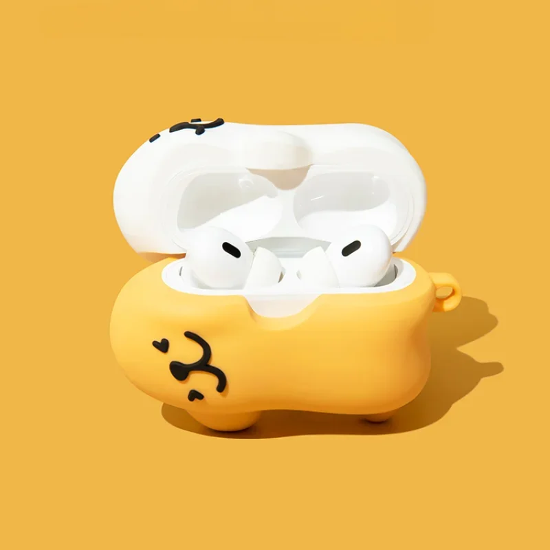 Funda de silicona para auriculares con dibujos de perros 3D para Apple AirPods 1, 2, 3, bonita funda para caja de auriculares con animales para Air Pods Pro 2 - imagen 2