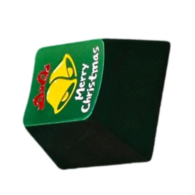 Capacidades mecánicas aleación aluminio 12pc con adornos coloridos tema navideño colorido para teclados - imagen 5