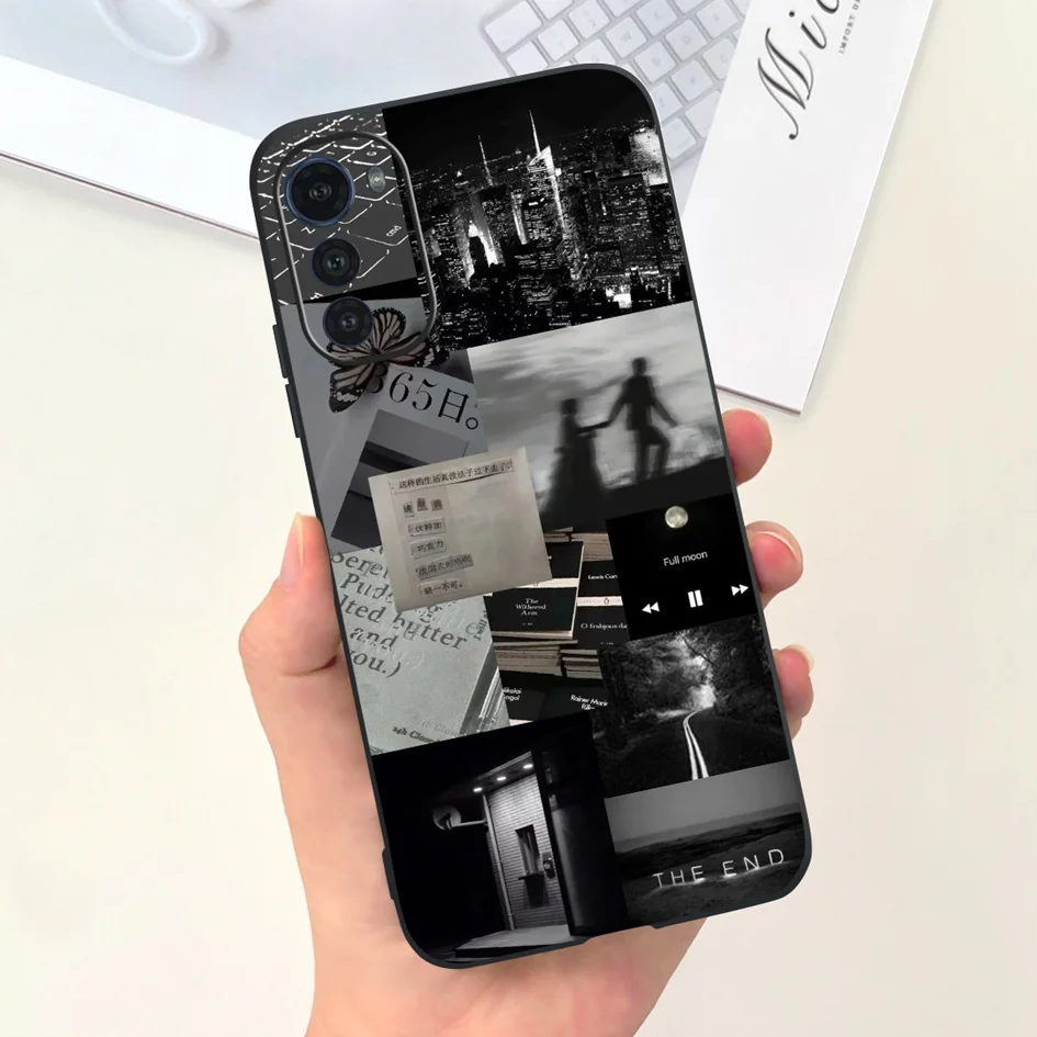 Para Motorola Moto E32 Funda Moto E32s Funda a prueba de golpes Linda Funda de teléfono de silicona suave de aguacate de dibujos animados para Moto E32 E 32 E 32s Funda - imagen 2