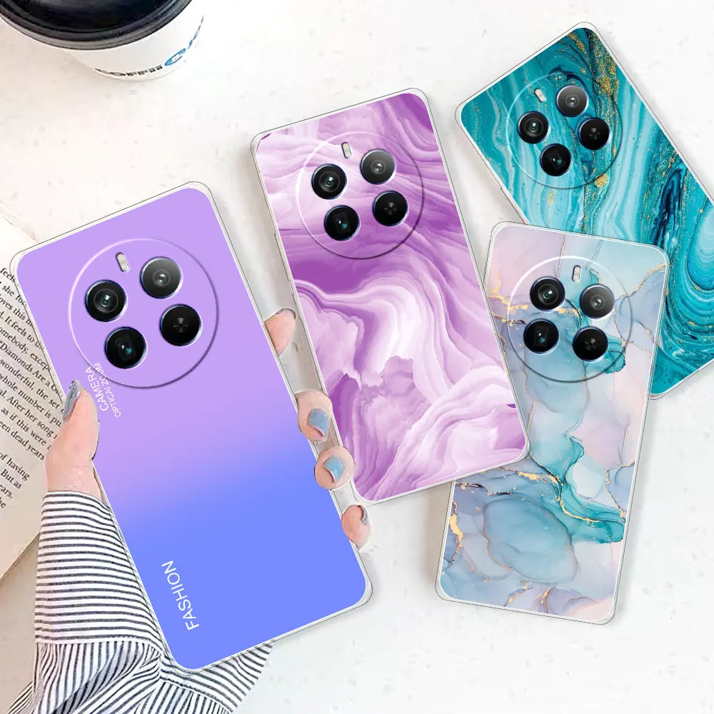 Para Realme 12 Pro 5G funda transparente en Realme 12 Plus 5G funda de teléfono de silicona suave transparente para Realme 12 Pro Plus 5G Coque - imagen 3