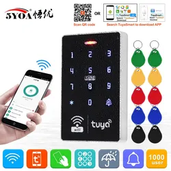 5YOA S10W Cerradura inteligente WiFi con teclado y RFID IP68