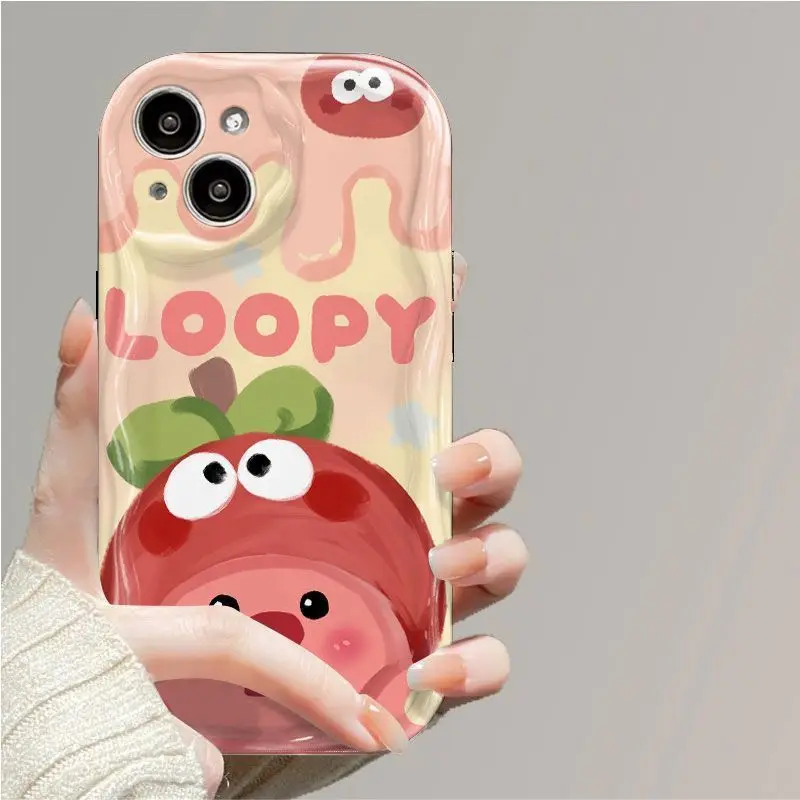 Funda de dibujos animados L-Loopy Corea Hot Doll 3D Wave para Samsung A73 A72 A71 A55 A54 A53 A35 A34 A33 A25 A24 A23 A15 A14 A13 4G 5G - imagen 5