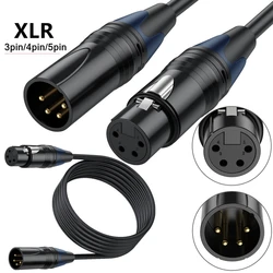 Cable XLR Macho a Hembra para Audio Profesional