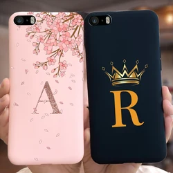 Funda Silicona iPhone SE 2022 – Diseño Corona Letras