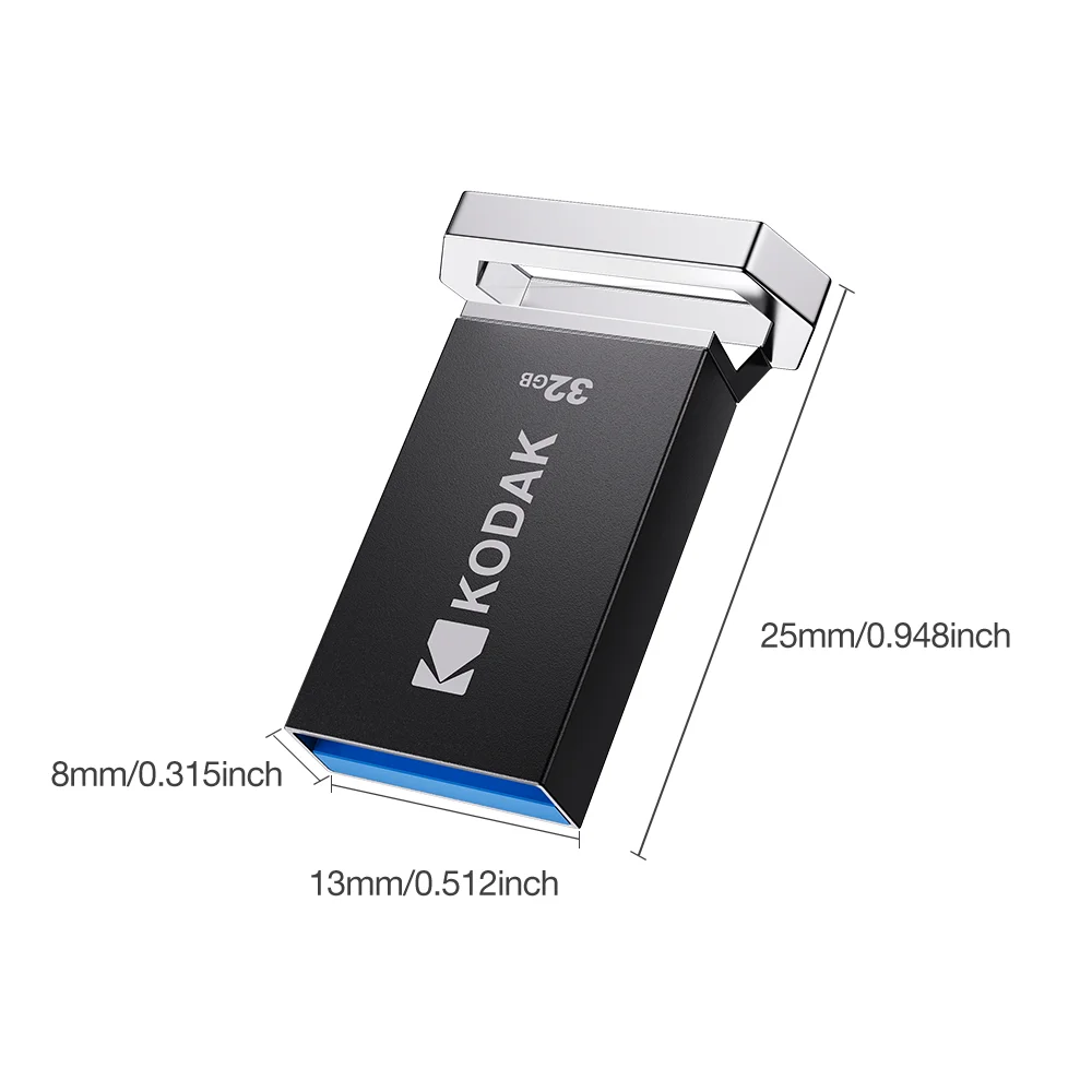 KODAK 128GB Mini unidad Flash USB USB3.2 Pen Memory Drive de alta velocidad 140MB/s 32GB 64GB UDisk memoria portátil para PC de coche - imagen 3