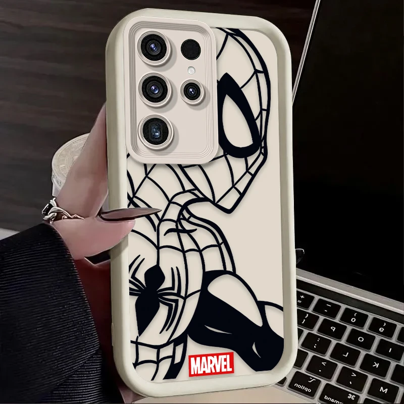 Funda Marvel Spiderman Ironman para Samsung Galaxy S25 S24 S23 Ultra S22 S21 Plus FE A36 A56 A26 A16 A06 A15 A25 A35 A55 5G - imagen 3
