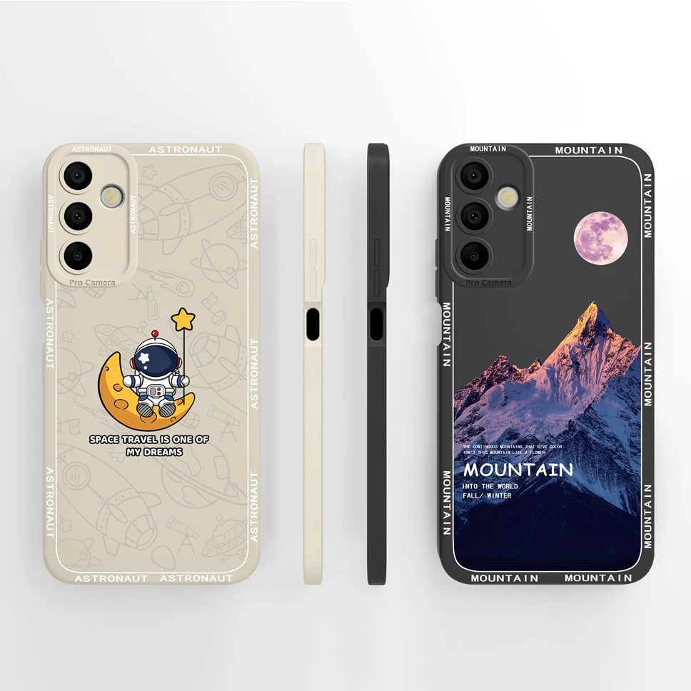 Fundas de teléfono para Samsung Galaxy A15 Lovely Cats, protección de cámara, cubierta de silicona suave para SamsungGalaxy A 15, Fundas parachoques Coque - imagen 2