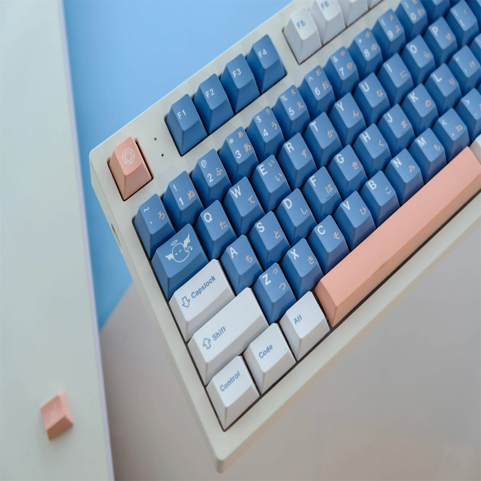 GMK-teclas de regalo, 134 teclas, Material PBT, perfil de cereza para teclado mecánico Cherry MX Switch 61/64/68/75/84/87/98/104 - imagen 5