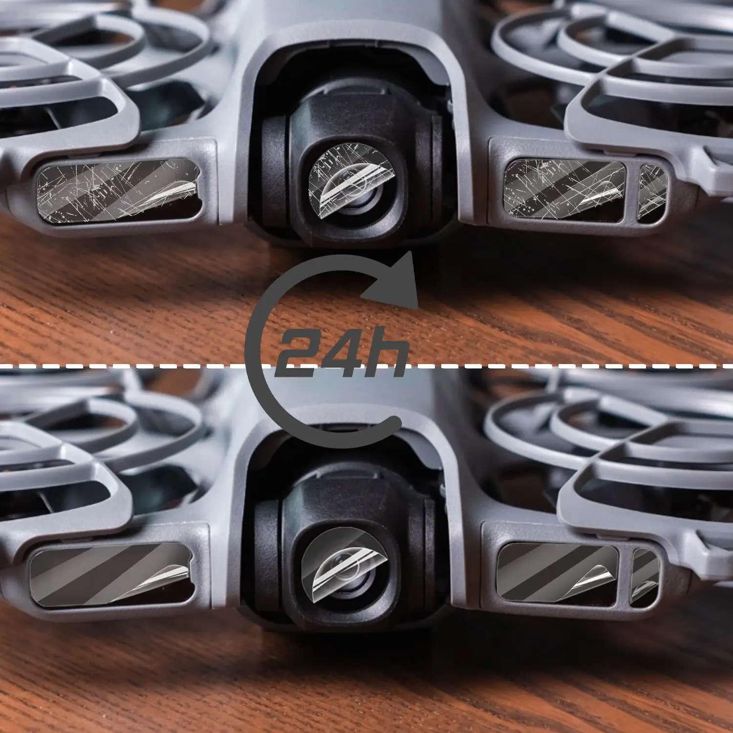 Protector para lente de Dron DJI Neo 2, vidrio templado + protectores de pantalla frontal, películas suaves transparentes HD para accesorios DJI Neo2 - imagen 2