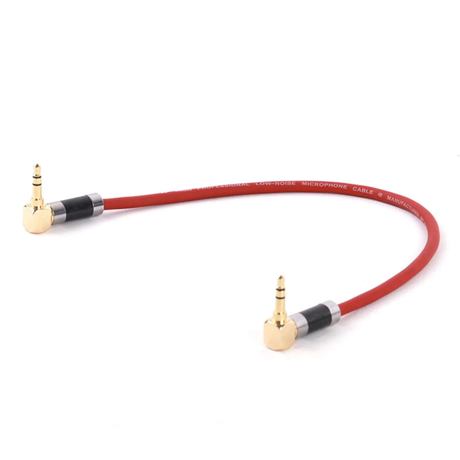 Cable de Audio estéreo macho, amplificador de sonido, doble ángulo recto, colorido, 3,5mm, profesional, micrófono, cámara y altavoz - imagen 3