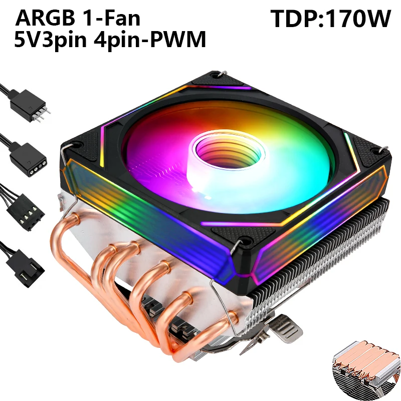6Heat pipes ARGB-Fan