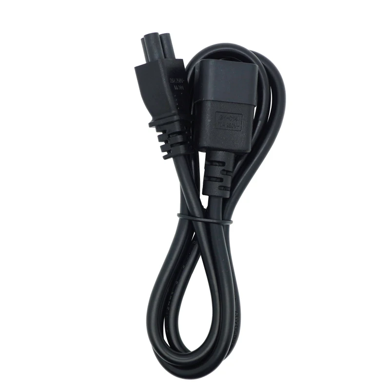 Cable adaptador IEC 320 C14 macho a C5 hembra, Cable convertidor de corriente IEC de 3 pines macho a C5 Micky.PDU PSU de 0,3 m, 1m, 2m,3m - imagen 5