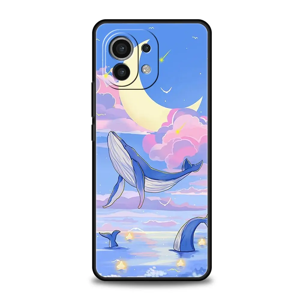 Funda de teléfono Orca ocean lovely killer whale para Xiaomi 14 13T 12T Pro 12 13 11 Ultra Mi Note 10 Lite 10T 5G 11X Pro 11i 9T - imagen 2