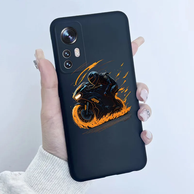 Para Xiaomi 12 12X Funda para Xiaomi Mi 12 Pro Flower Girl nuevo diseño carcasa trasera para Mi12 12Pro Funda de silicona suave - imagen 4