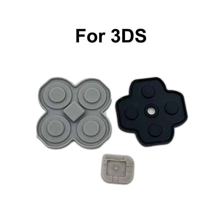 JCD teclado interno A B D Dad botones conductores de goma de silicona para 3DS 3DSLL 3DSXL nuevo 3DS LL XL - imagen 2