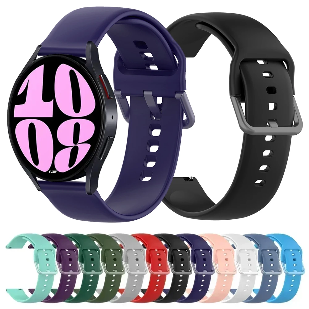 Correa de 20mm 22mm para Samsung Galaxy watch 4/5/6/pro/Classic/Active 2/Gear S3 44mm 40mm pulsera correa para HUAWEI GT 4/2E/3 Band - imagen 2