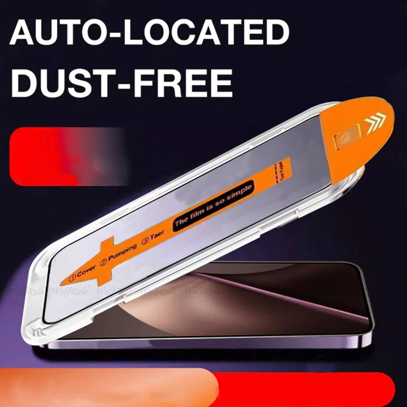 1-4 Uds para Xiaomi 15T Pro vidrio Xiaomi Mi 15T Pro vidrio templado cubierta completa pegamento HD 9H Protector de pantalla de teléfono sin polvo Mi 15T - imagen 3