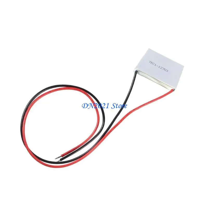 F3KE TEC1-12703 Placa enfriamiento del disipador calor 12V 30x30M Placa Peltier enfriamiento para dispositivos - imagen 5