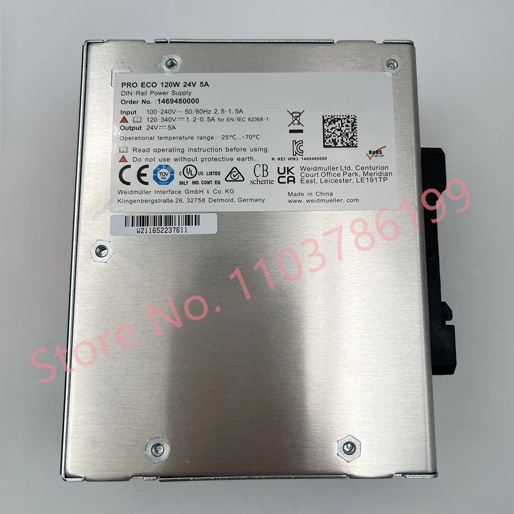 1 Uds PRO ECO 120W 24V 5A unidad de fuente de alimentación conmutada 24V 1469480000 - imagen 3