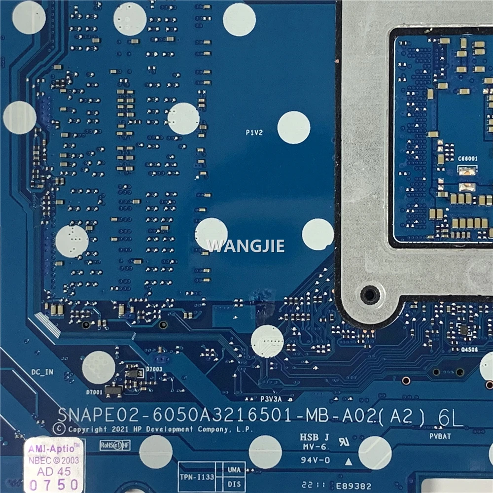 6050A3216501 Mainboard For HP Pavilion 17-BY Laptop Motherboard M12539-601 M12539-001 M12540-601 M12540-601 SRK08 i3-1115G4 - imagen 5