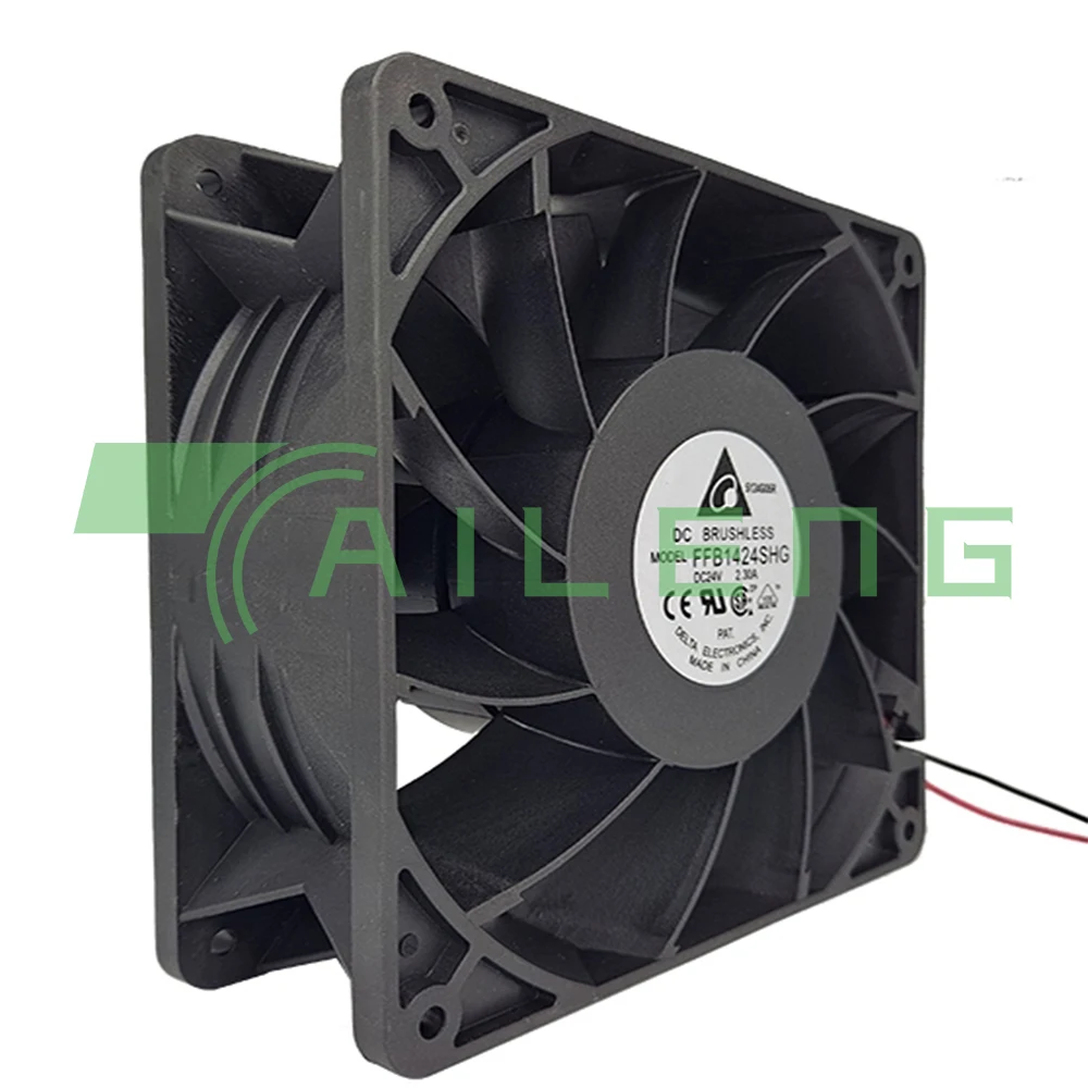 Para delta FFB1424SHG 14051 140mm 14cm DC 24V 2.3A caja de pc industrial servidor inversor ventiladores de refrigeración ventilador - imagen 2