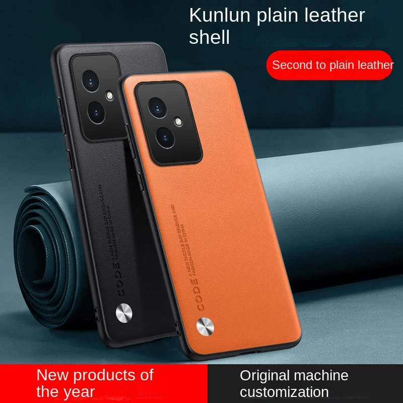 Funda de cuero vegano suave para Huawei Honor 100, 90, 80, 70, 60, 50 Pro, cubierta trasera protectora de grano para Honor 100, 100Pro - imagen 3