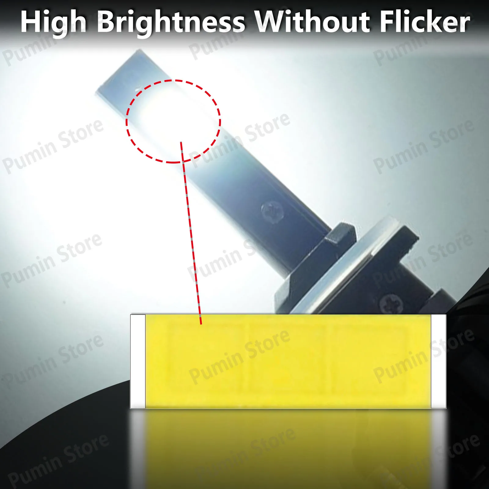 10 Uds 9V CSP1860 LED coche diodo de alto brillo lámpara luminosa cuenta LED10-15W 1500lm 4000K 7000K luz cálida fuente de luz de faro - imagen 5