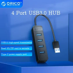 ORICO TWU3-4A Hub USB-C 3.0 Puertos de Alta Velocidad para Portátil