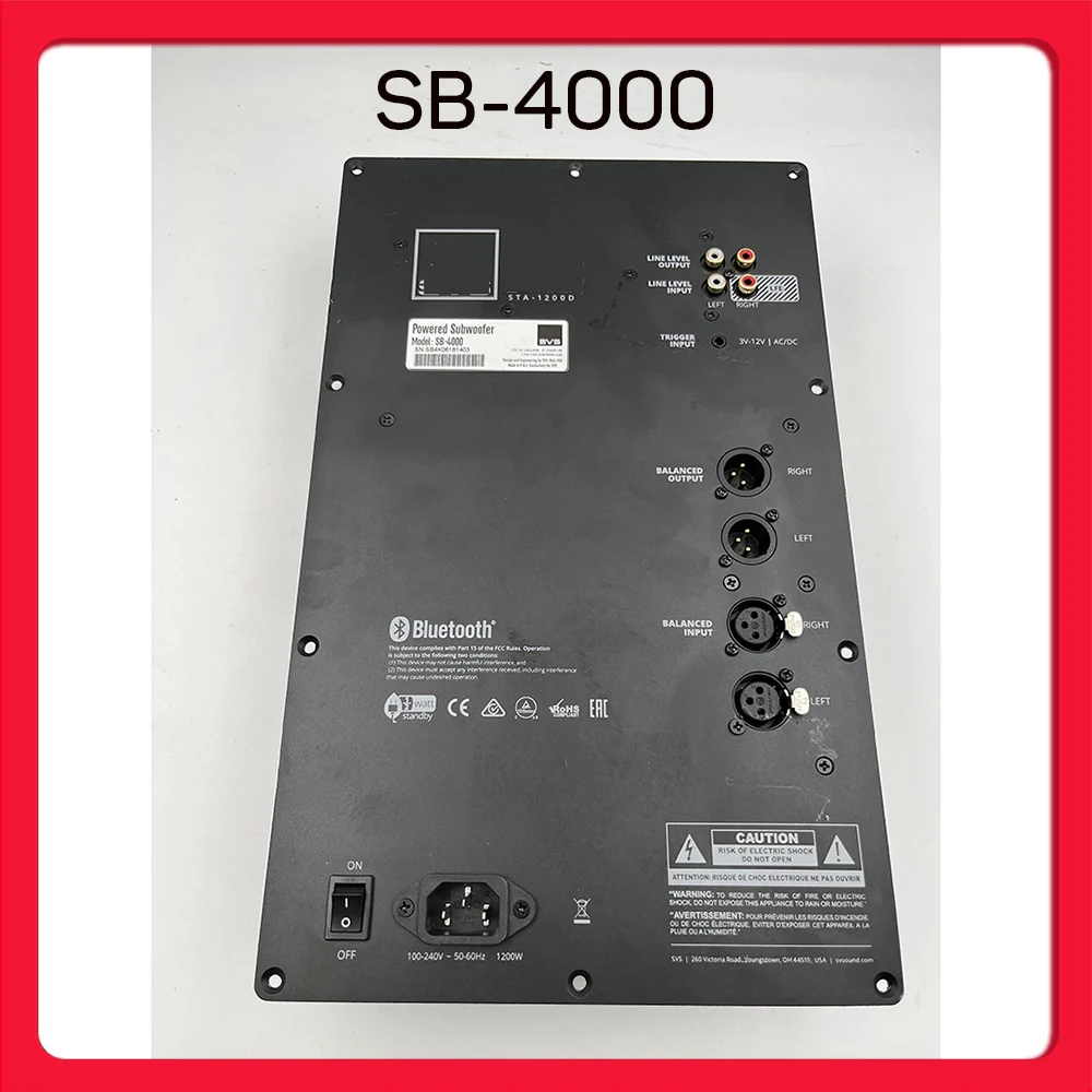 Placa amplificadora de subwoofer SB-4000 - imagen 2