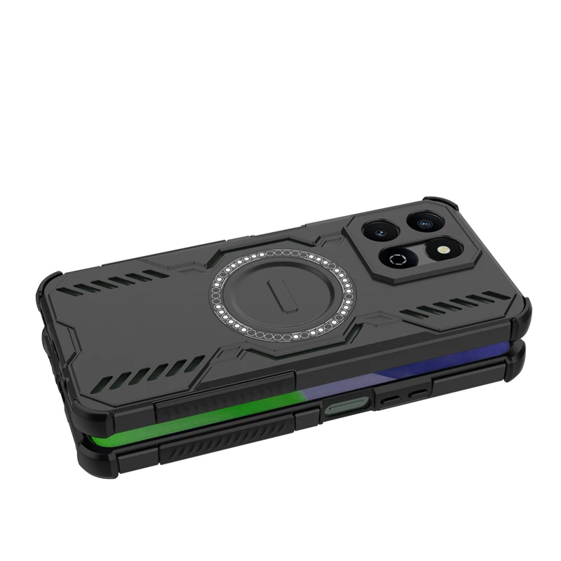 Funda de teléfono con disipación de calor para Honor X7c 4G, pieza de atracción magnética para Honor X7c 4G Global чехол, Funda trasera - imagen 4