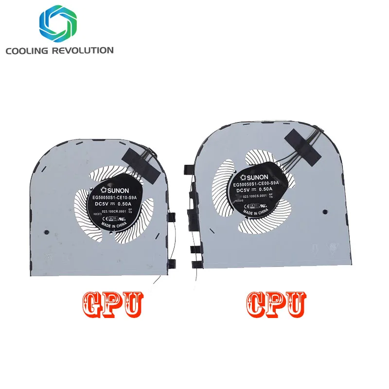 Ventilador de refrigeración GPU para CPU de ordenador portátil para Lenovo thinkpad X1E X1 extreme SH40R01019AA 01AY981 EG50050S1-CE00-S9A EG50050s1-CE10-S9A - imagen 2