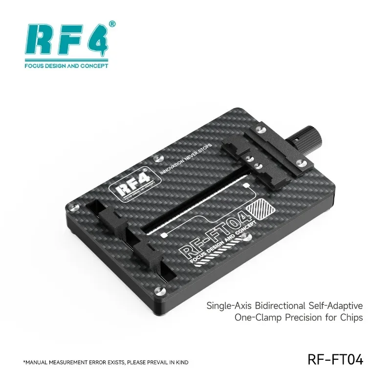 RF4 RF-FT04/FT05 Clip de placa base para reparación de teléfonos móviles hebilla deslizante de doble eje negro fijación antideslizante herramientas de reparación de teléfonos móviles - imagen 3