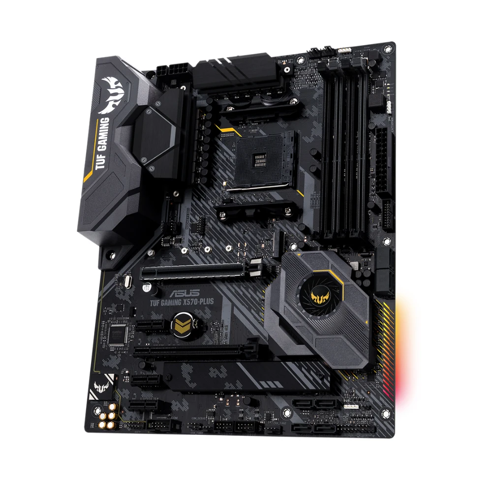 Placa base ASUS TUF GAMING X570-PLUS compatible con 5800X 5700x3D 5600G 3600X CPU 4xDDR4 PCIe 4,0 M.2 HDMI ATX AMD AM4 ﻿ - imagen 3