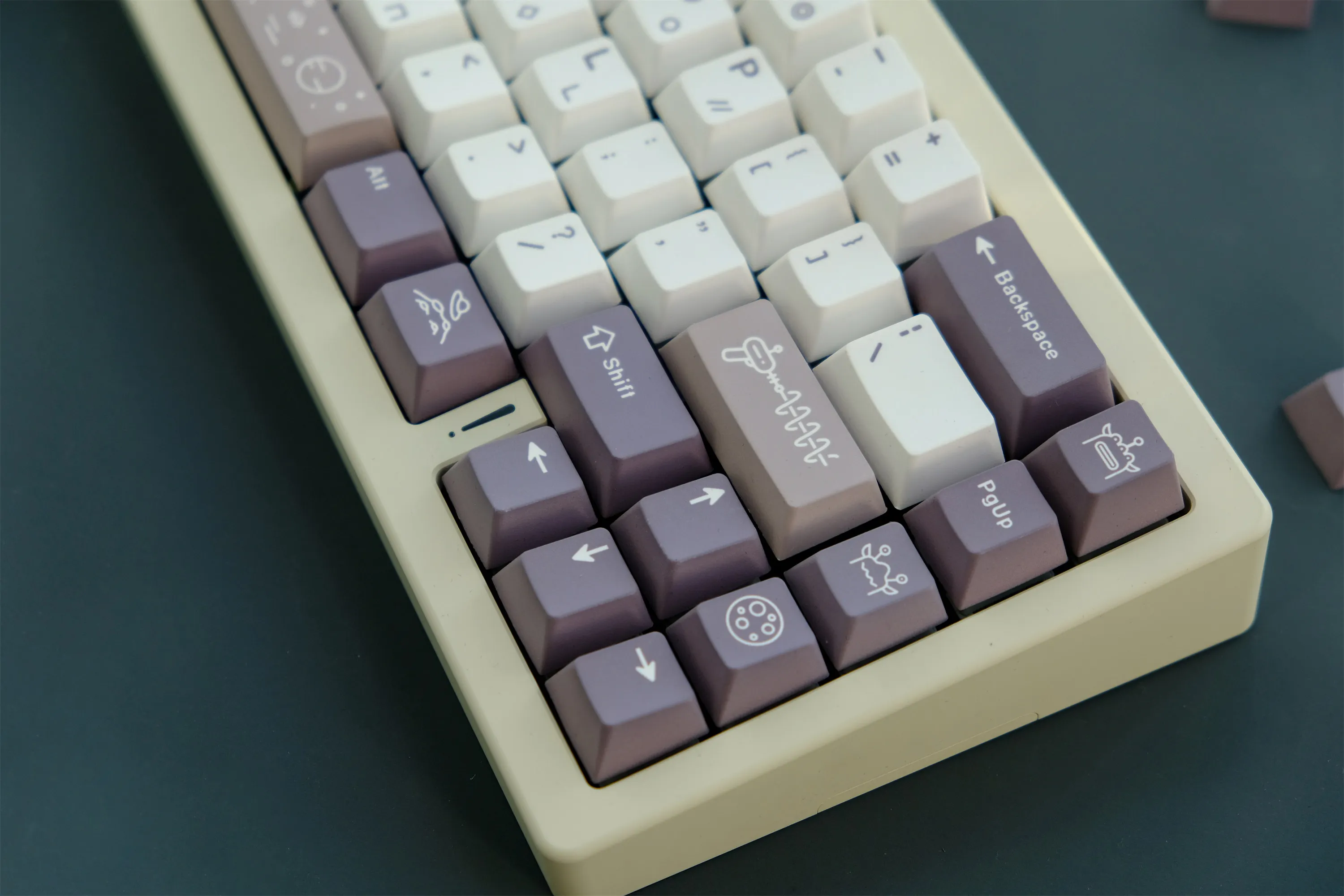 Juego de teclas GMK Alien, 129 teclas, Material PBT, perfil Cherry para teclado mecánico MX Switch 61/64/68/75/84/87/98/104/108 - imagen 5