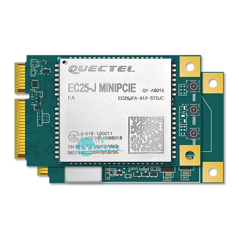Quectel-EC25, EC25-E, EC25-EU, EC25-J, EC25-A, EC25-AF, LTE, Cat4, Mini Pcie, módulo inalámbrico, GPS, GLONASS, BD Compass, Galileo, QZSS - imagen 4