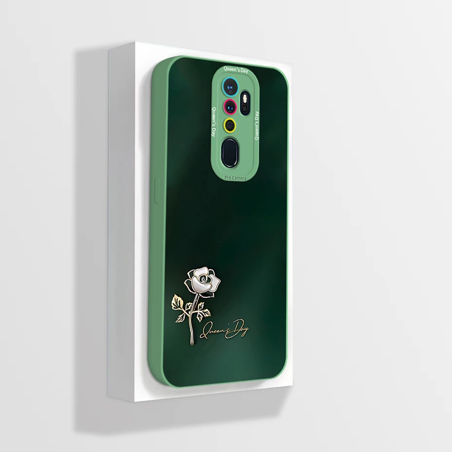 Funda protectora suave mate para OPPO A9 2020, carcasa de teléfono con dibujos de astronauta, paquete completo, 2020, A11X - imagen 3