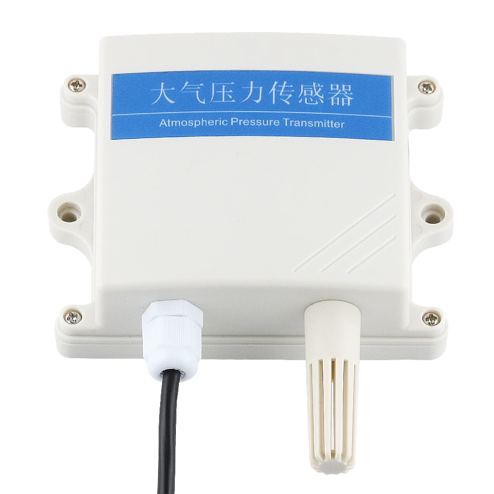 Módulo Sensor de presión atmosférica 30-110Kpa 4-20mA 0-10V RS485 Modbus RTU medida sensores de presión de aire transmisor 1M DC12-24V