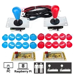 Joystick Arcade SANWA USB Zero Lag – Kit DIY para PC y Raspberry Pi