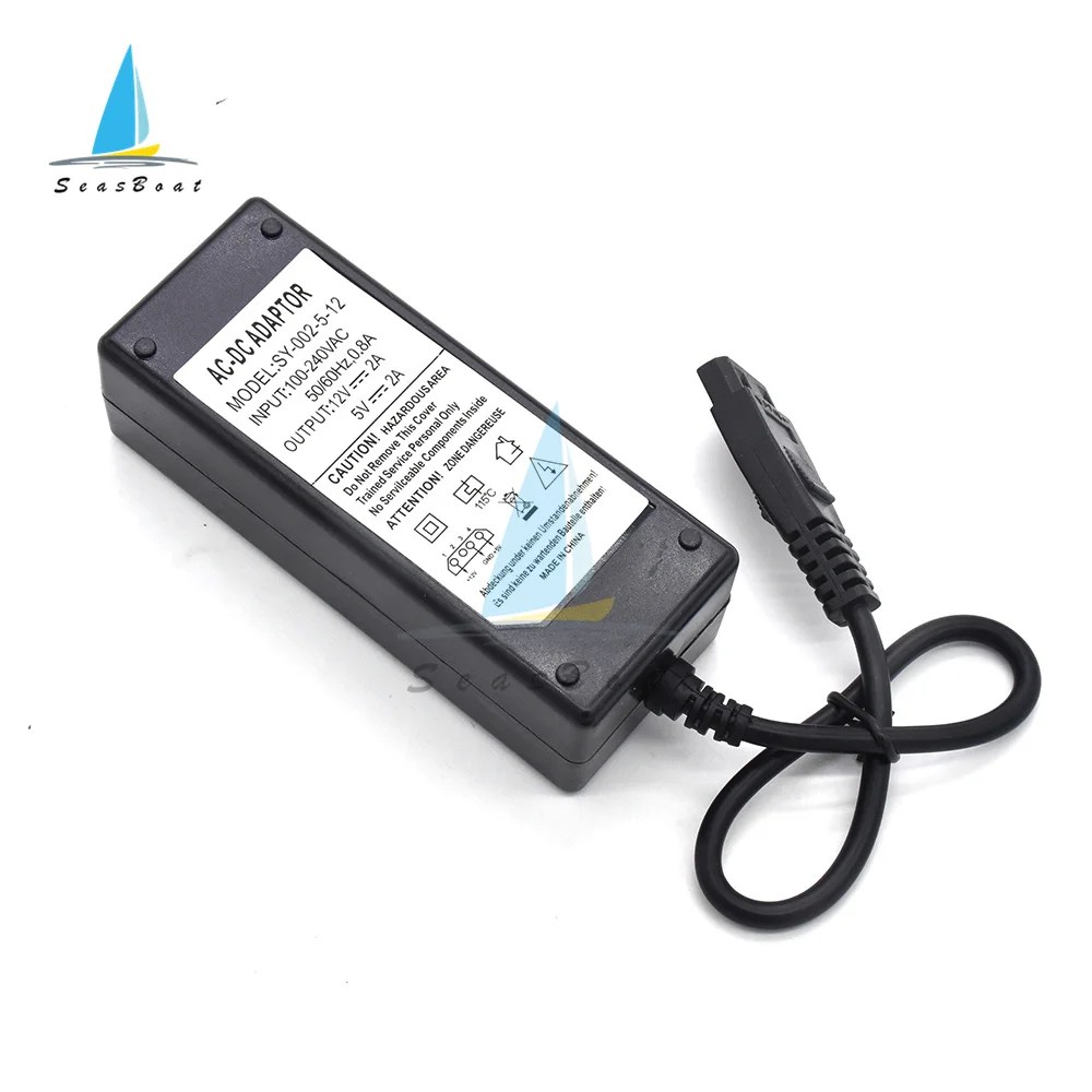 Adaptador de fuente de alimentación USB a IDE/SATA, 12V/5V, 2.5A, disco duro/HDD/CD-ROM, adaptador de corriente AC DC para disco duro - imagen 3