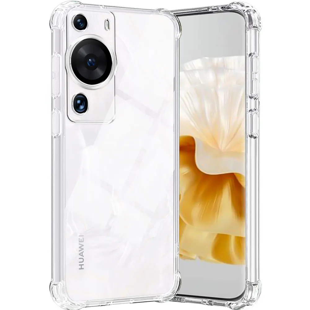 Funda de teléfono para Huawei P60 Pro, funda transparente de TPU suave de silicona a prueba de golpes para Huawei P60 P60 Pro, funda trasera, Fundas Coque - imagen 2