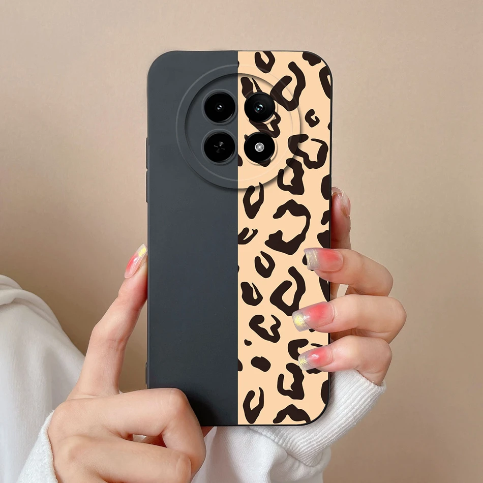 Nueva funda para OPPO Realme 12X5G Cat suave silicona líquida cobertura completa Anti Choc parachoques para Realme12 12X contraportada Capa - imagen 5