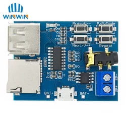 Reproductor MP3 con lector TF y decodificador amplificador
