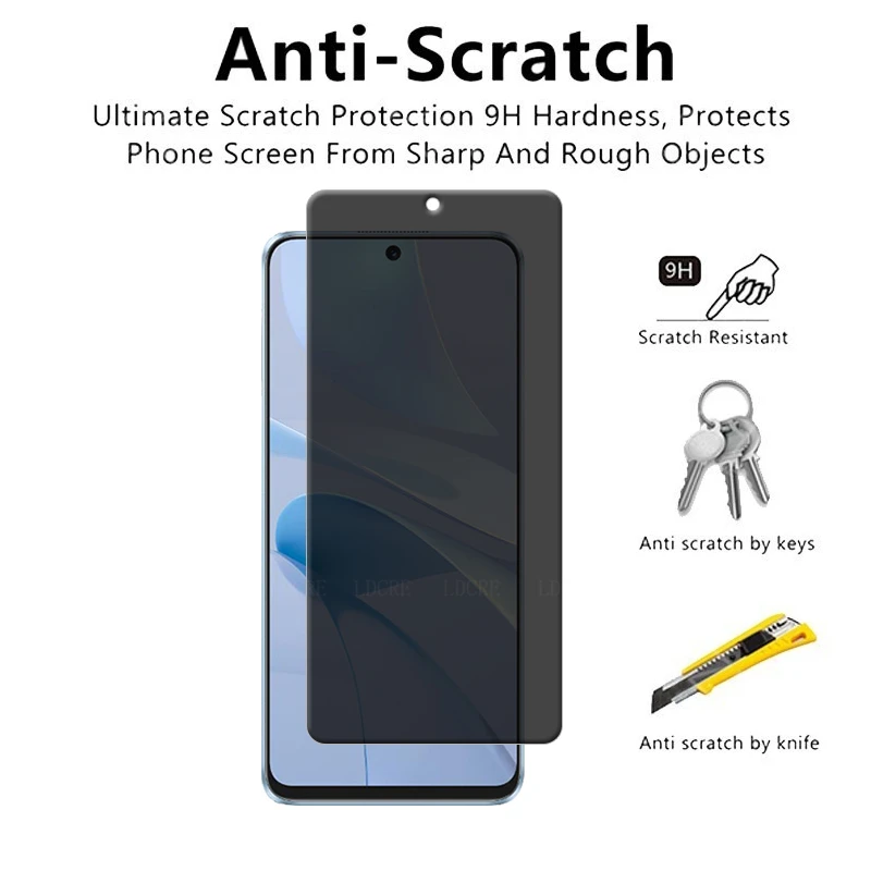 4 Uds para Huawei Nova 13i vidrio Huawei Nova 13i Protector de pantalla 9H HD Anti-espía privacidad vidrio templado Huawei Nova 13i - imagen 2