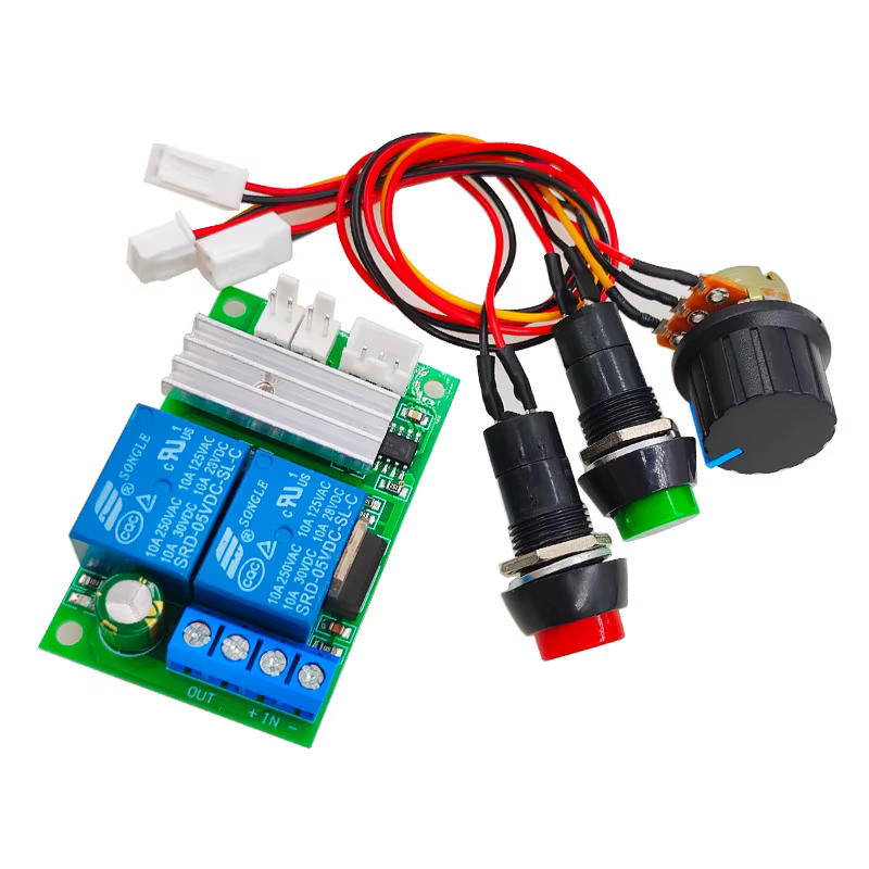Controlador PWM Motor DC bidireccional con marcha adelante y atrás