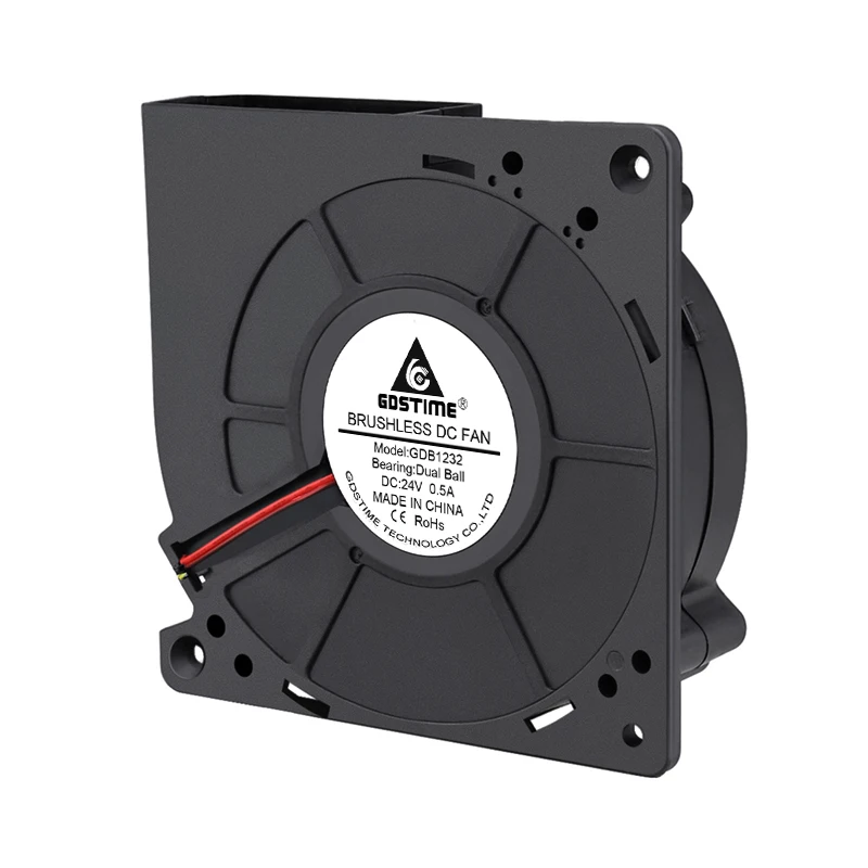2 uds Gdstime 24V DC doble rodamiento de bolas máquina Industrial sin escobillas ventilador enfriador 120x32mm 120mm 12CM ventilador de refrigeración para parrilla de barbacoa - imagen 2