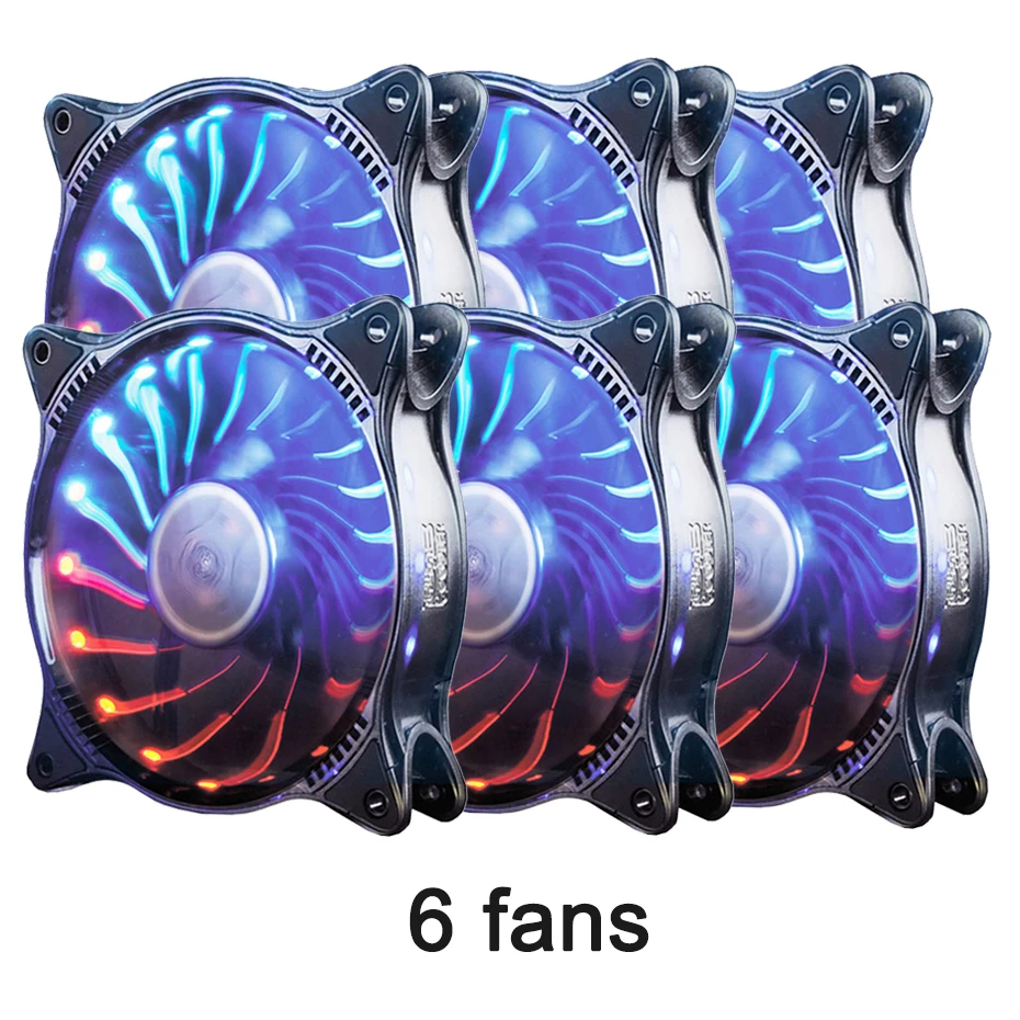 6 fans