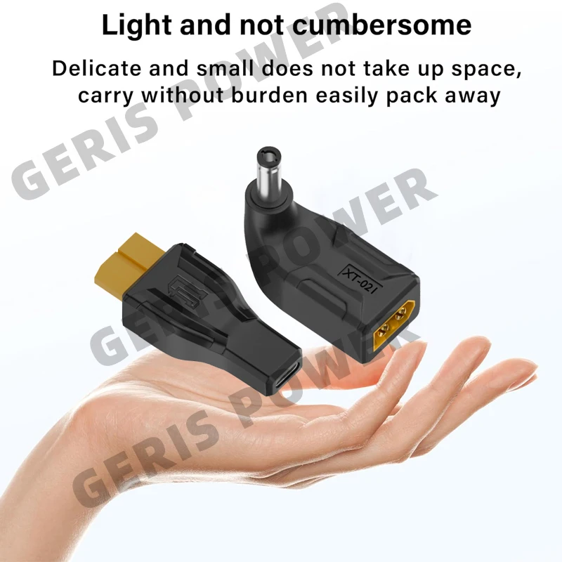 Adaptador XT60 a EC5 tipo C DC 5,5X2,5 5,5X2,1 7,4X5,0 7,9X5,0mm a conector XT60 modelo avión cargador de batería convertidor de enchufe - imagen 4