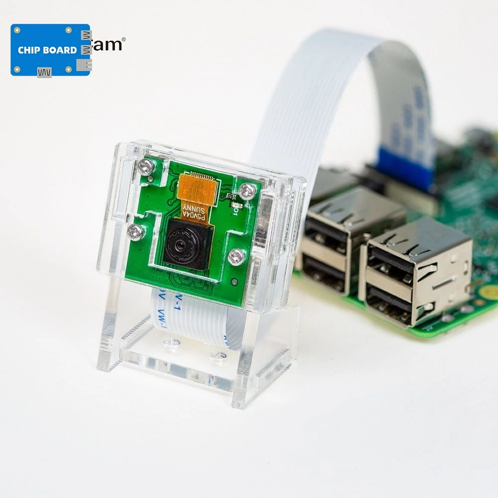 Módulo de cámara Arducam para Raspberry Pi con estuche, 5MP 1080P para Raspberry Pi 3, 3 B+ y más