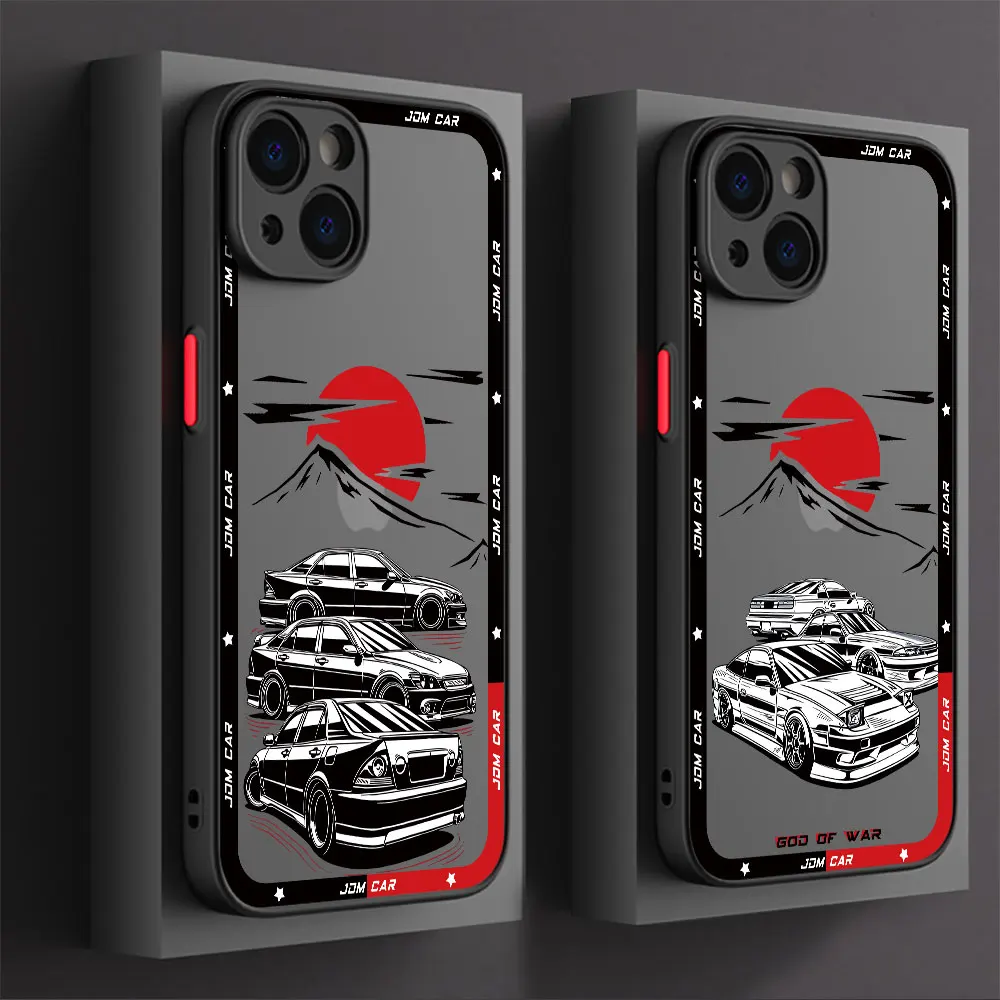Funda de lujo de TPU para iPhone 15 Plus 7 8 Plus 11 Pro SE 13 14 Pro Max XR 12 Mini XS X XS Cool Car Cover - imagen 2