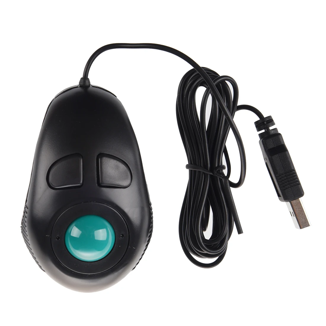 Mini ratón Trackball USB 4D de mano con dedo portátil